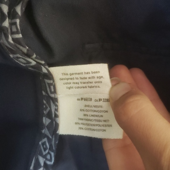 Anthro navy blazer - Picture 6 of 8